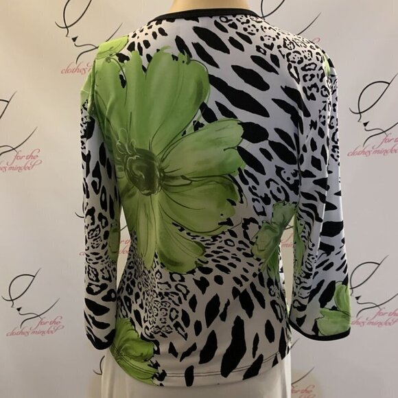 Creative Design Works. Size PM. Scoop Neck Pullover. Stretch. USA. B101. - Picture 3 of 4